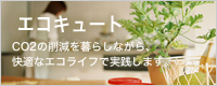 エコキュート
CO2の削減を暮らしながら、
快適なエコライフで実践します。
